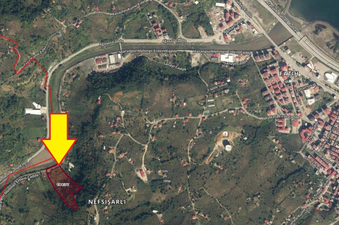 MABEL GAYRİMENKUL/ BEŞİKDÜZÜ/ NEFSİŞARLI MAH 16 DÖNÜM ARSA